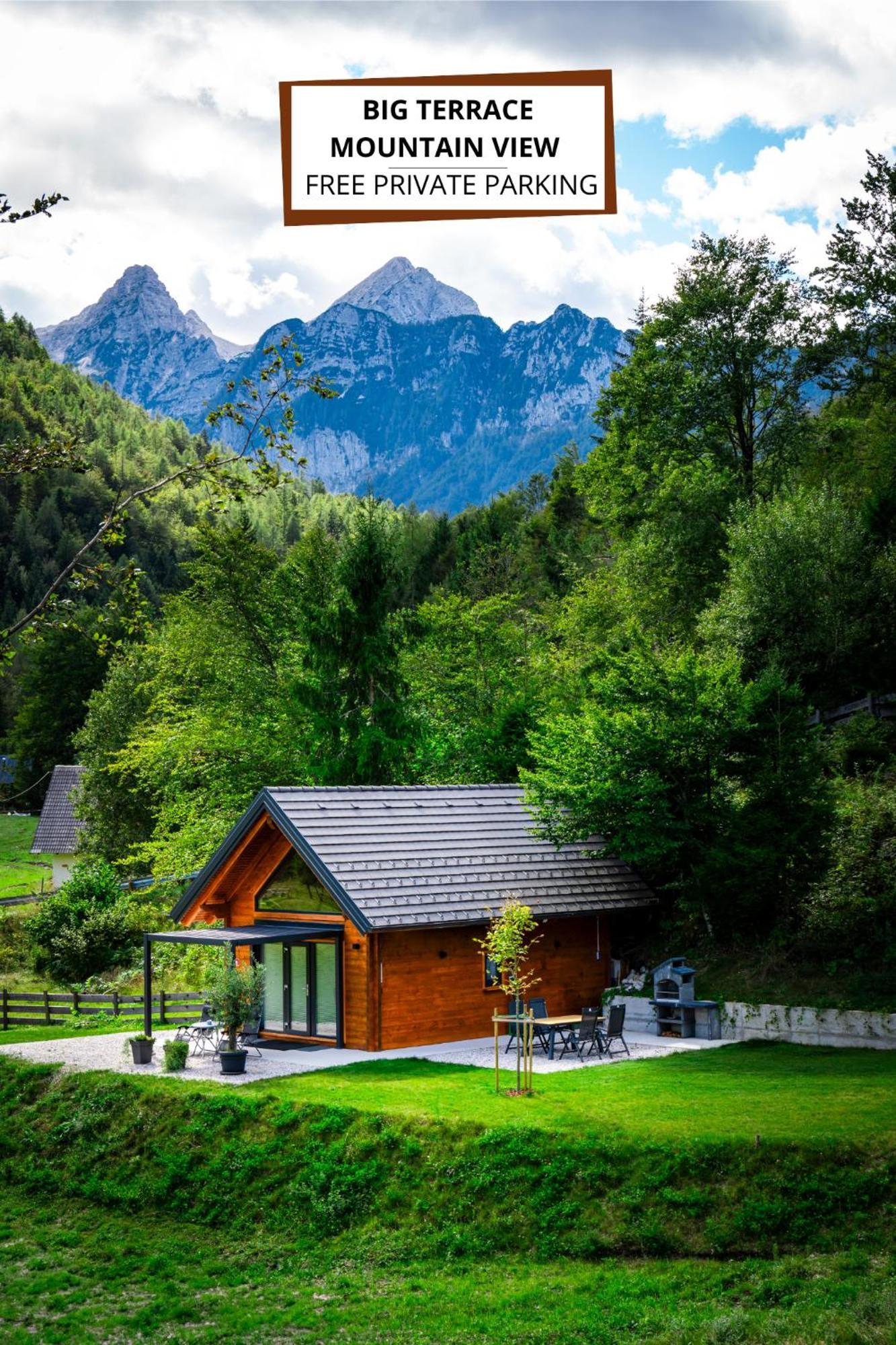 Radovna Chalet With Panoramic View 모스트라나 외부 사진