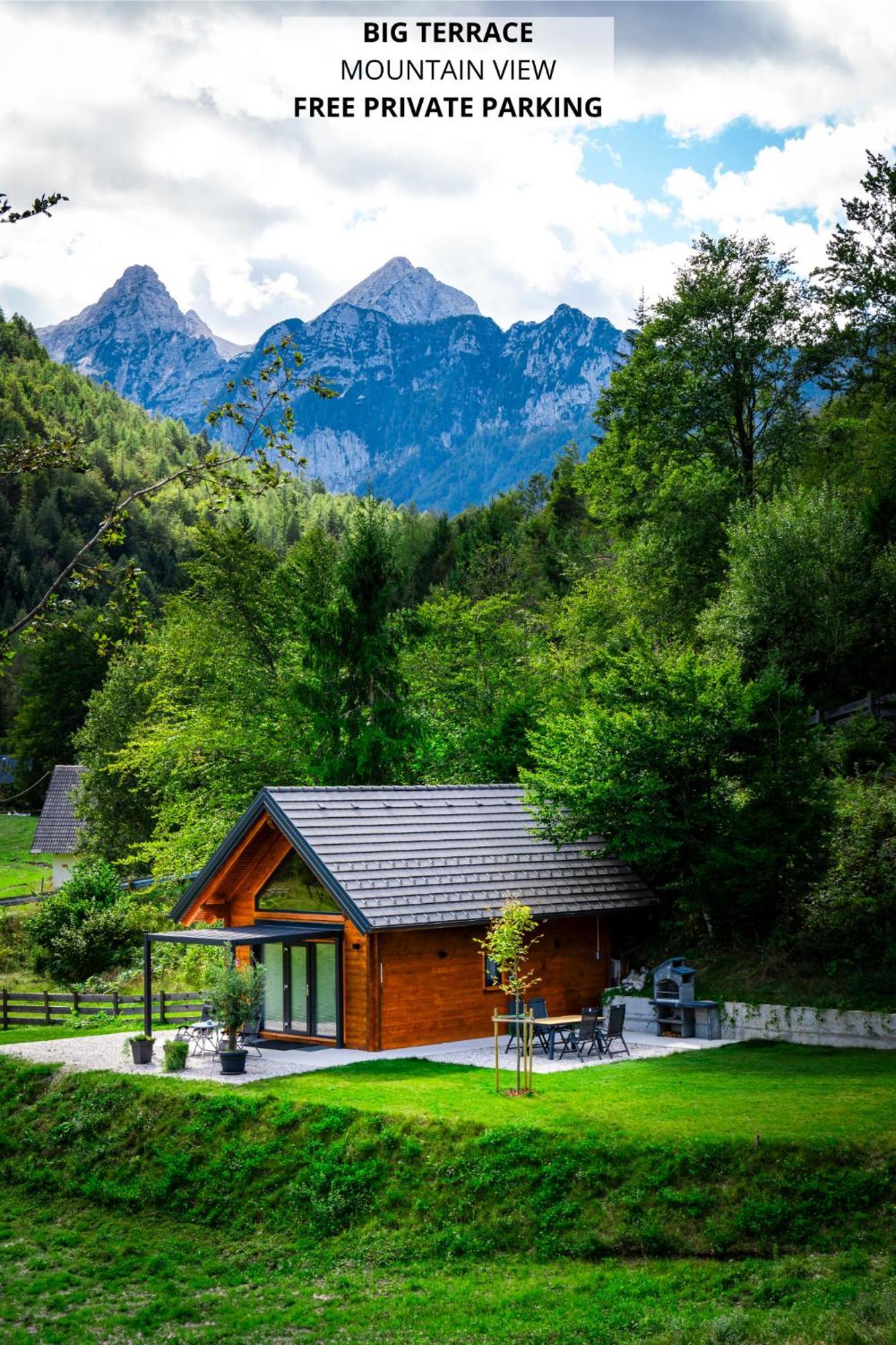Radovna Chalet With Panoramic View 모스트라나 외부 사진